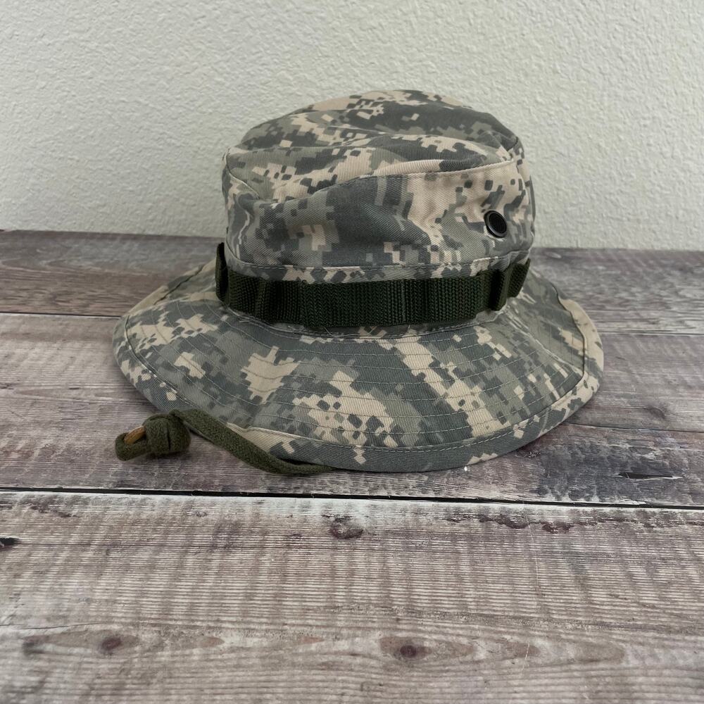 USMI Hat Sz 7 1/4 Sun Hot Weather Type II Digital Camo Boonie Type J-44320